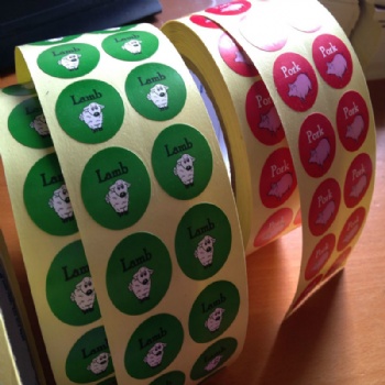 Customized Adhesive Food Sticker Label
