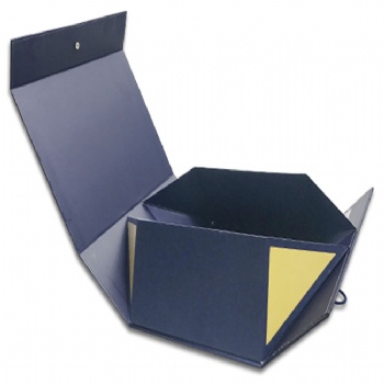 Foldable Boxes with Elastic String Closure