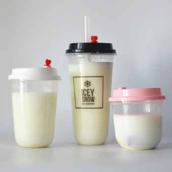 Low Price Plastic Cups with Lids